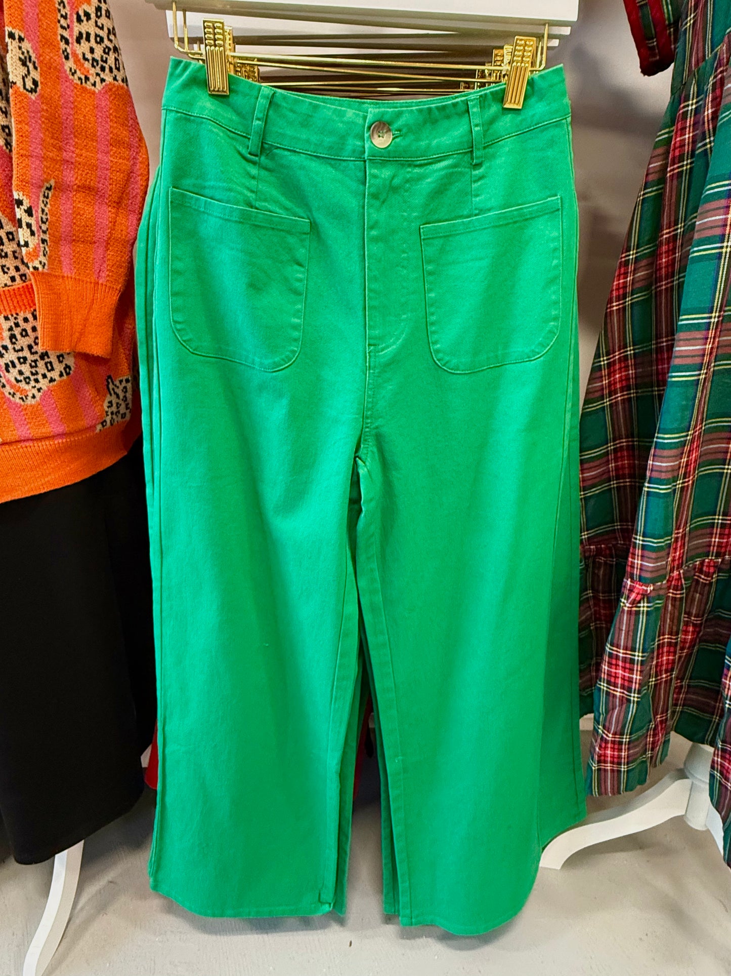 Green Entro Pants