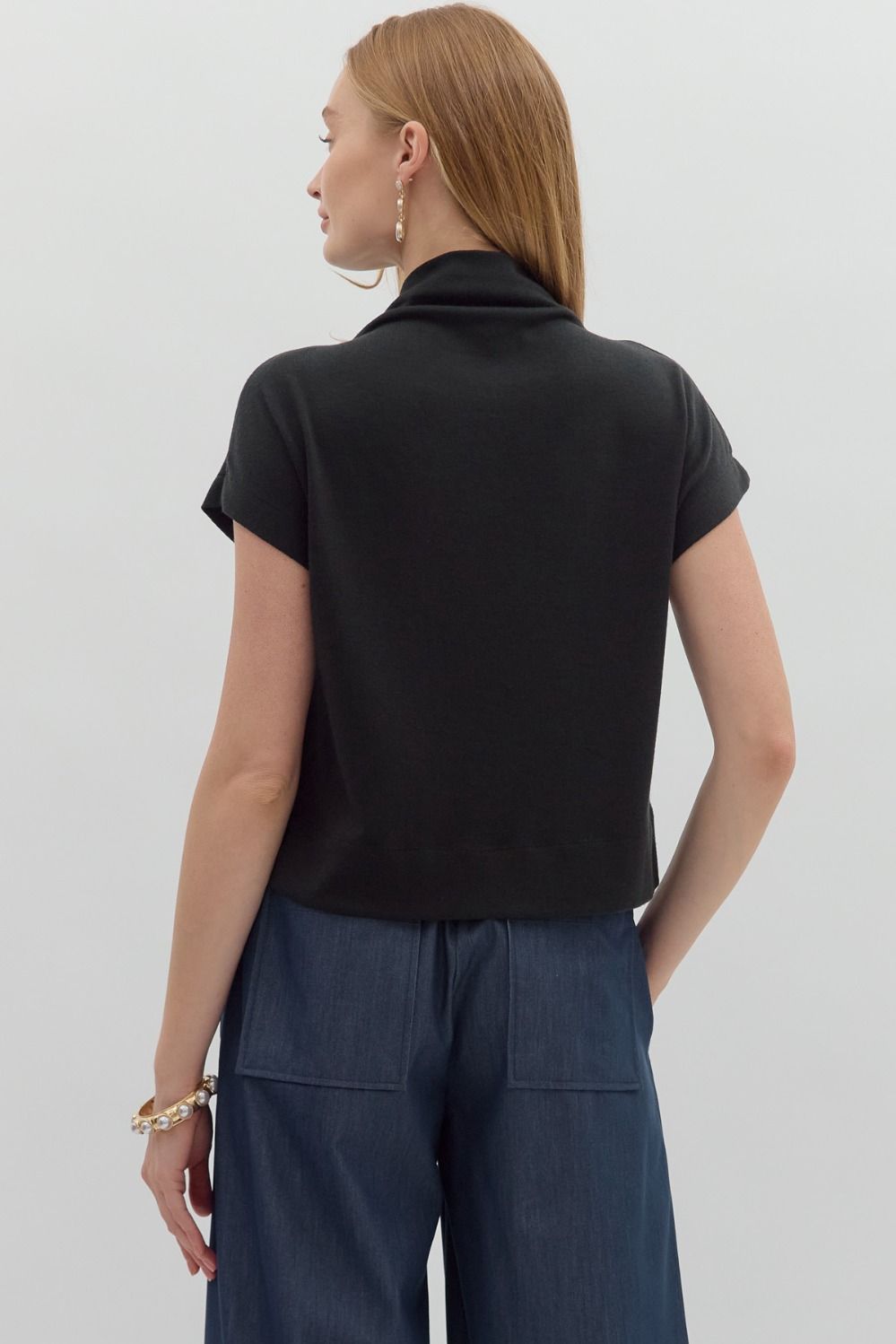 Lightweight Sweater - Black