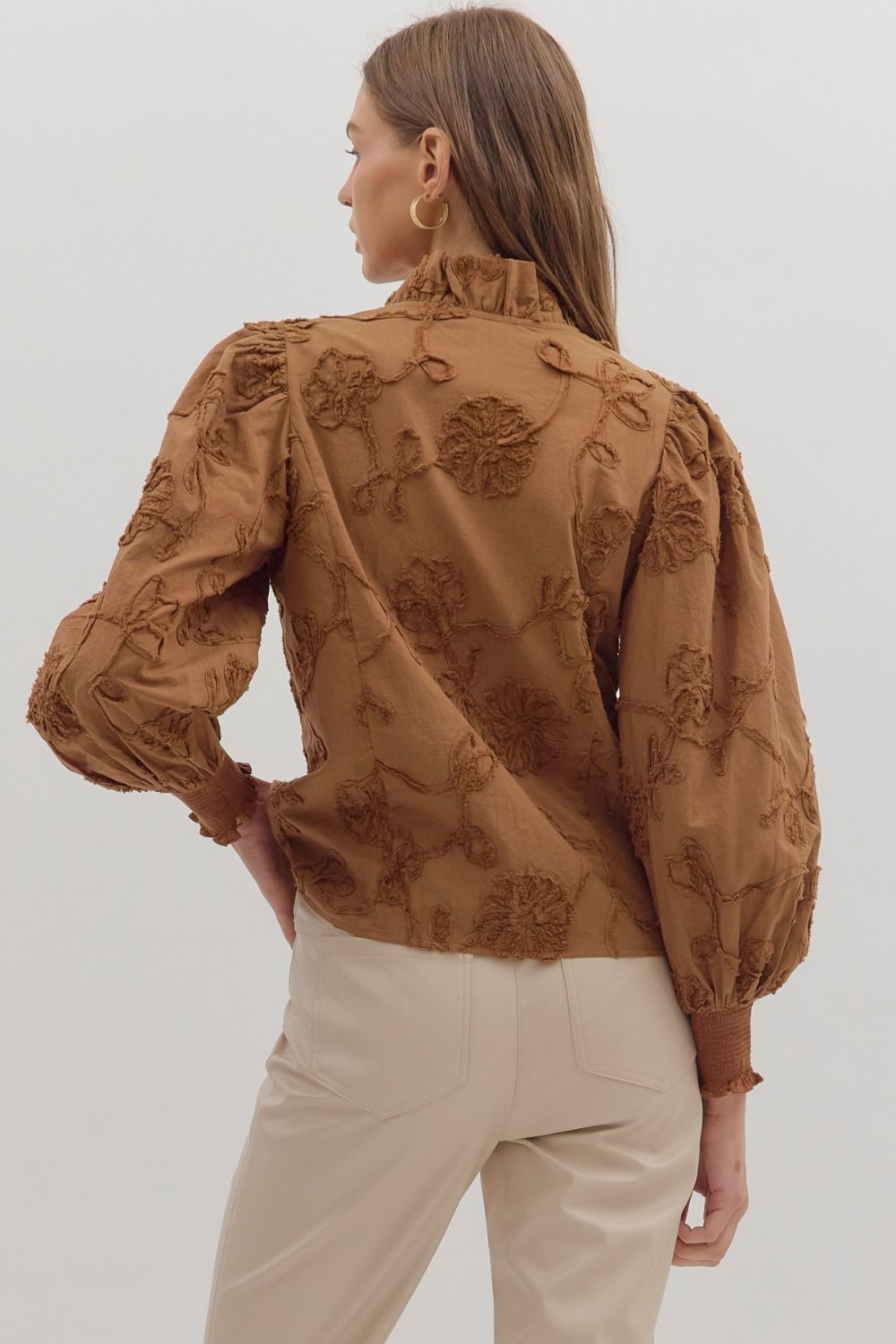 Chestnut Long Sleeve Top