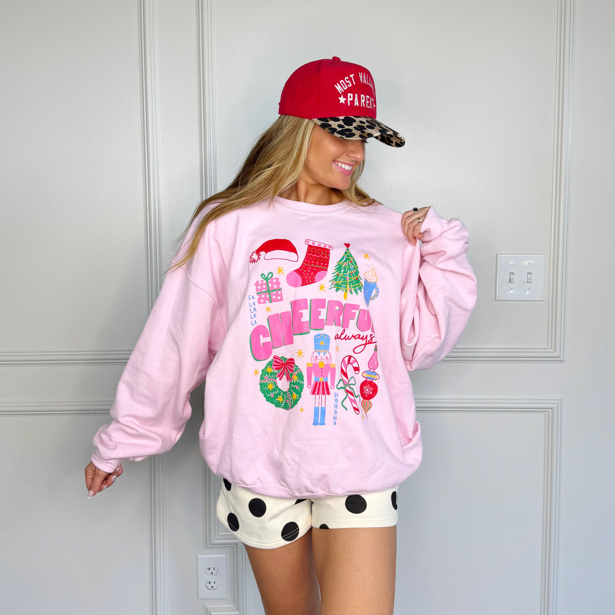 Cheerful Always Pink Sweatshirt