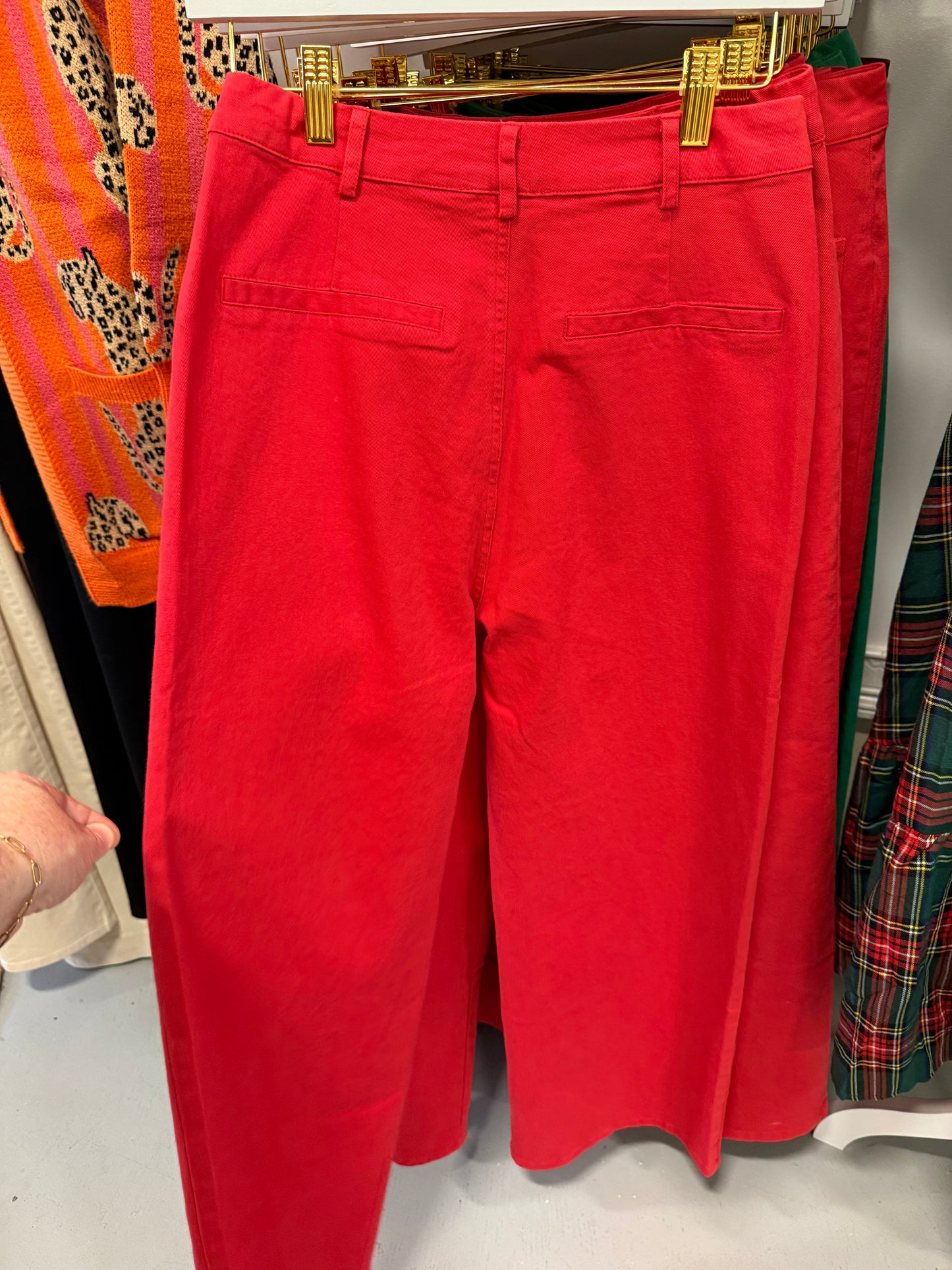 Red Entro Pants