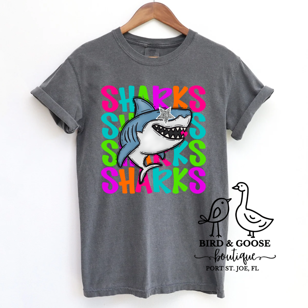 Neon Sharks