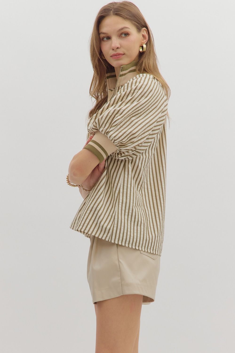 All Stripes - Olive