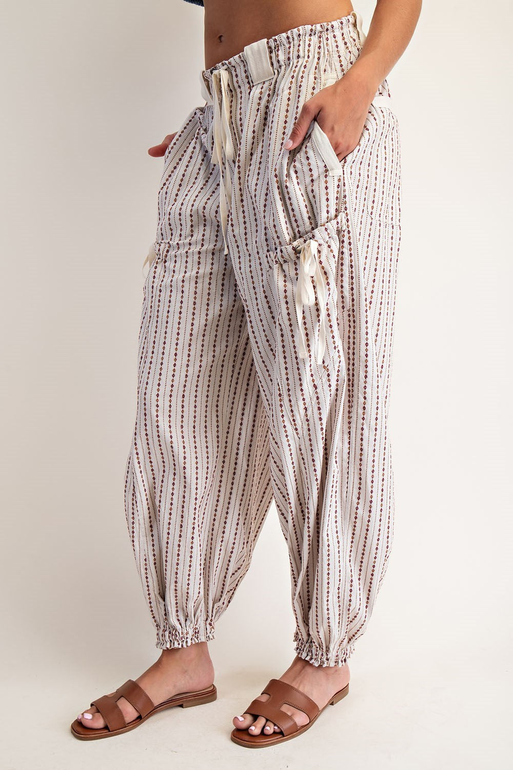 Striped Joggers