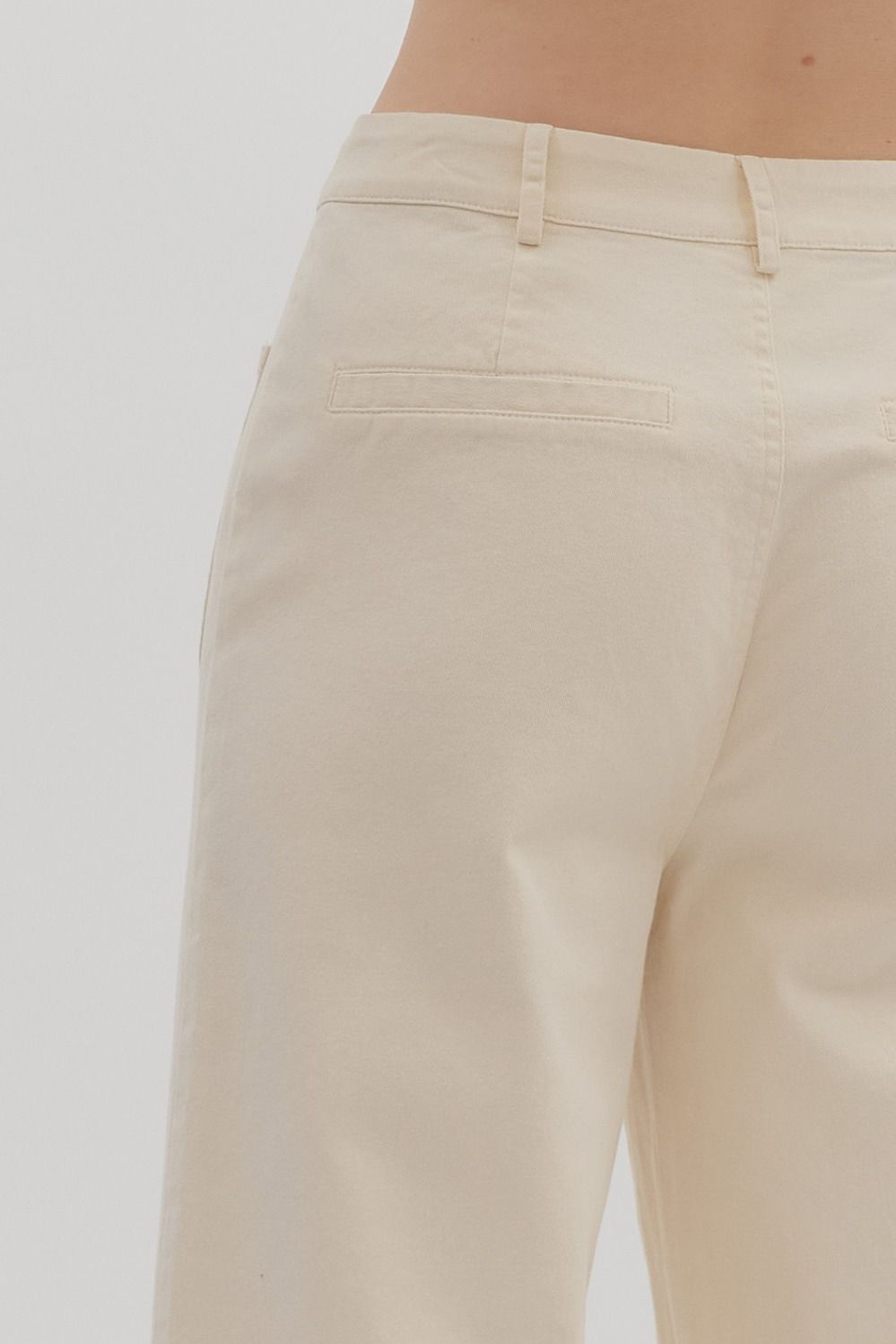 Entro Pants - Cream / Ecru
