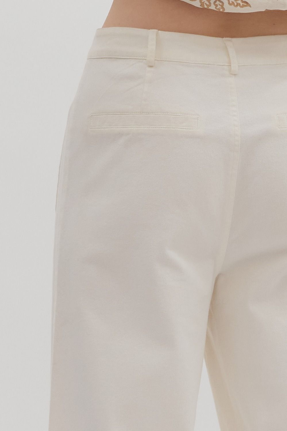 Entro Pants - White