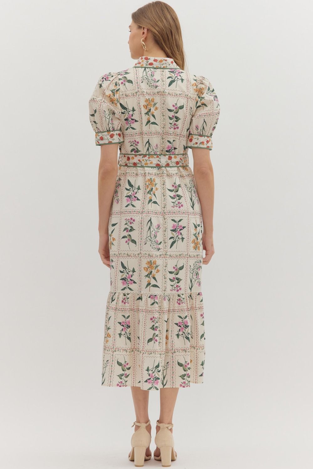 Floral Print Fall Dress
