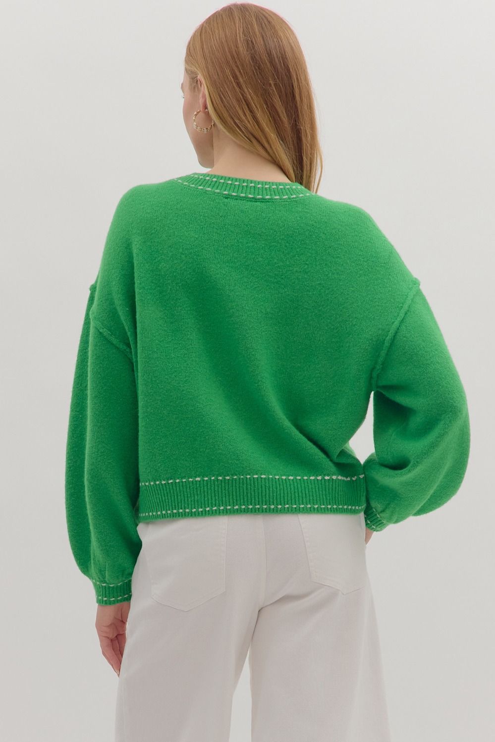 Green Sweater