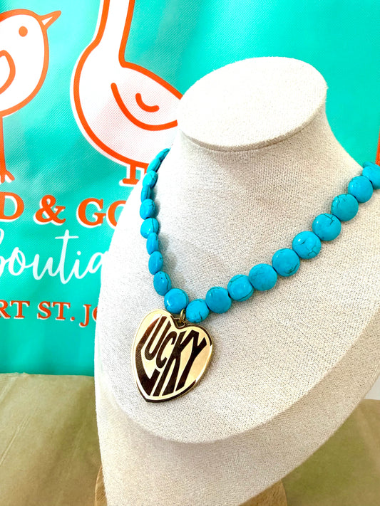 Turquoise Lucky Necklace