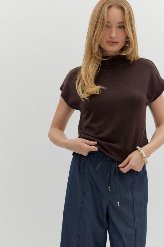 Lightweight Sweater - Brown