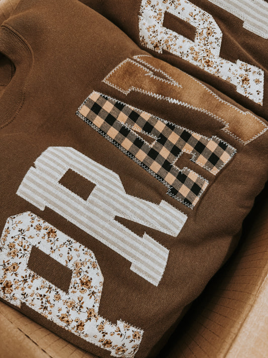 PRAY Brown Sweatshirt