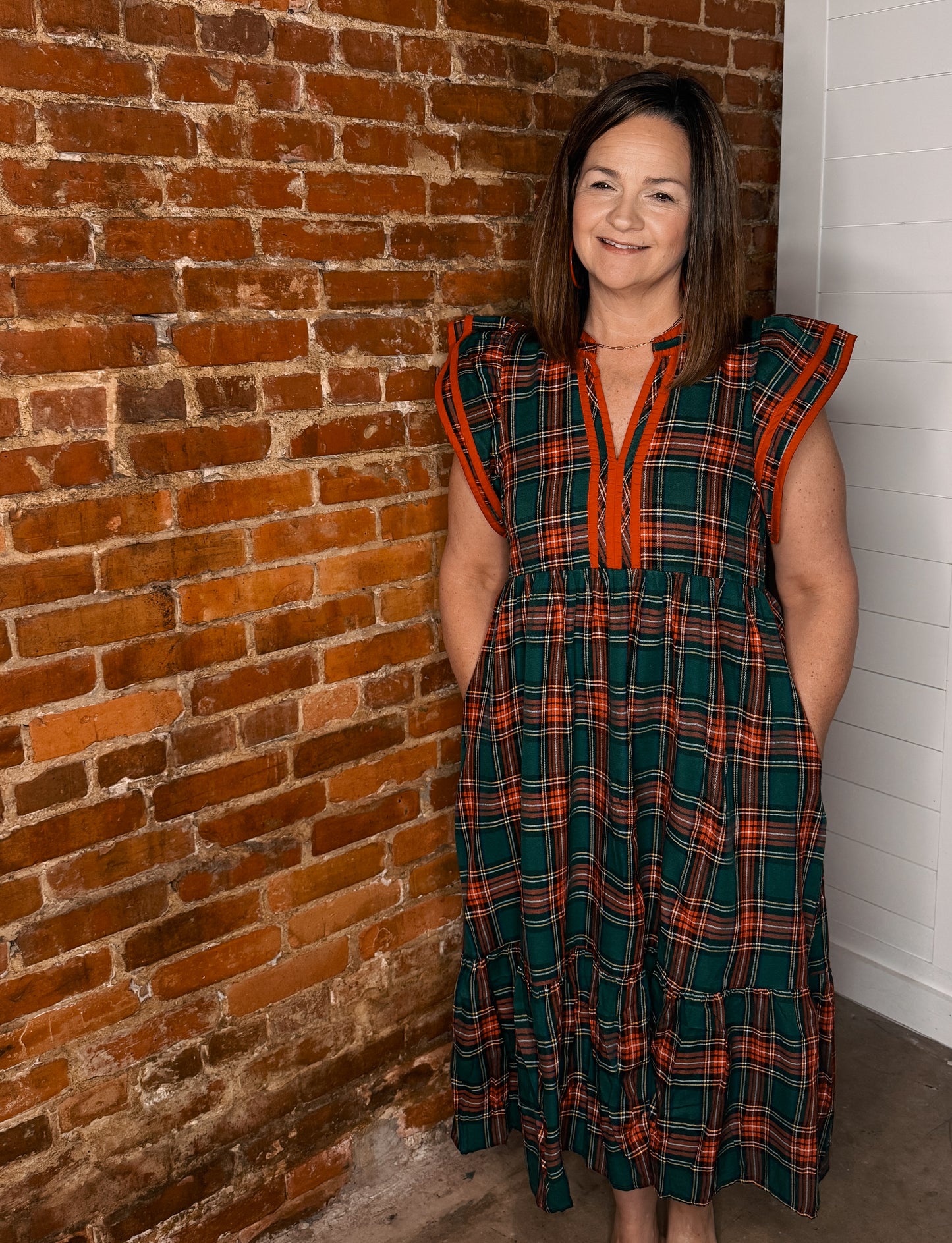 Christmas Plaid Dress