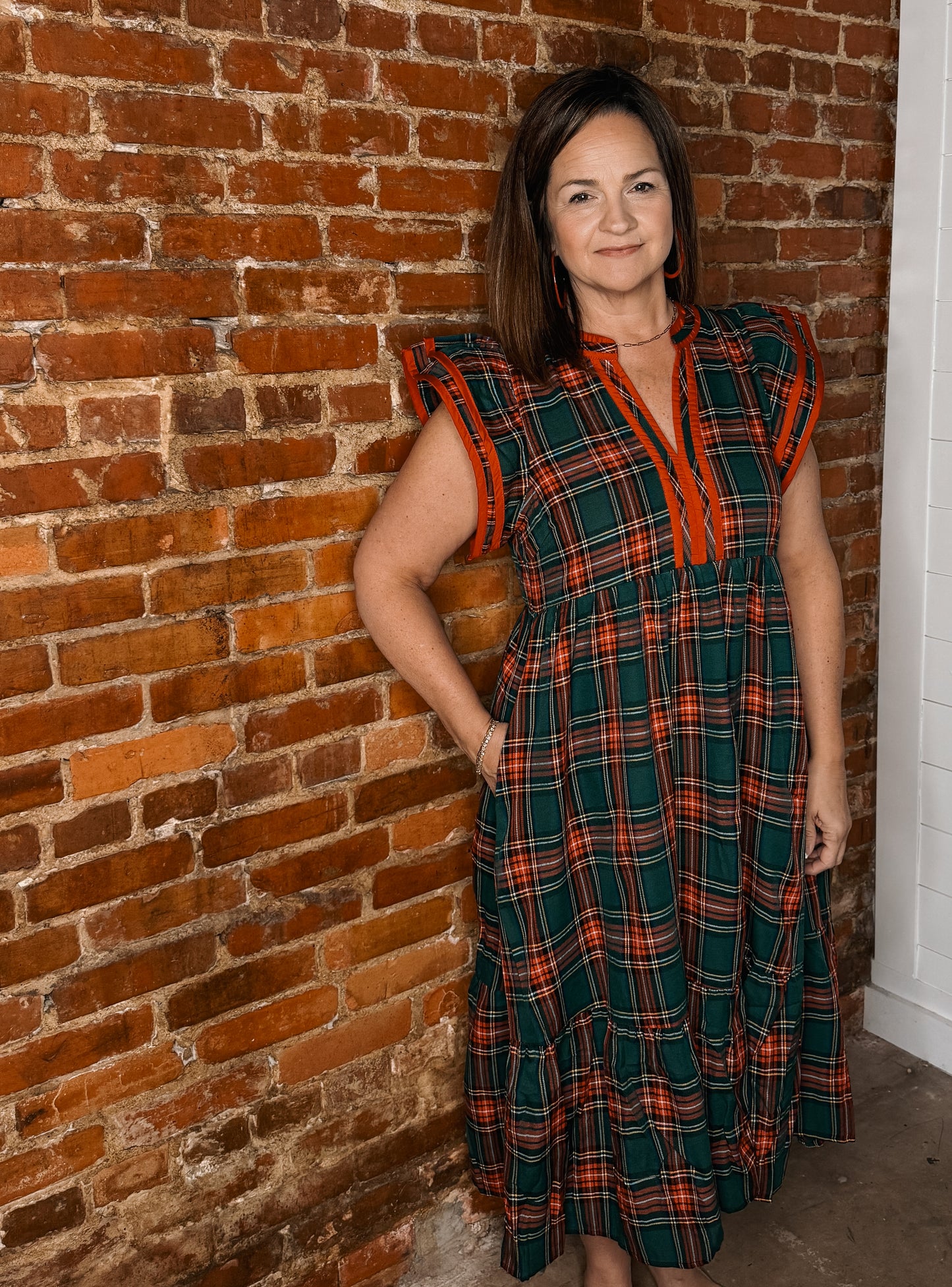 Christmas Plaid Dress