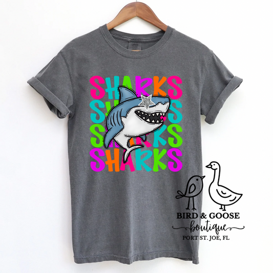 Neon Sharks