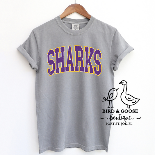 SHARKS Block - Gray