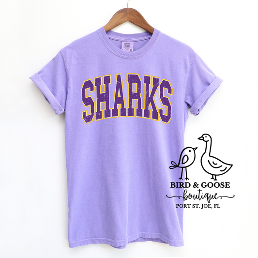 SHARKS Block - Violet