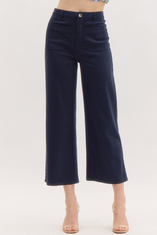 Entro Pants - Navy